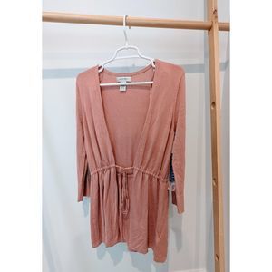 (SOLD)NINE WEST Pink Cardian NWT Size M